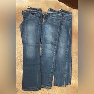 Cabi Jeans and pants! All Size 8! 4 Denim & 1 cargo